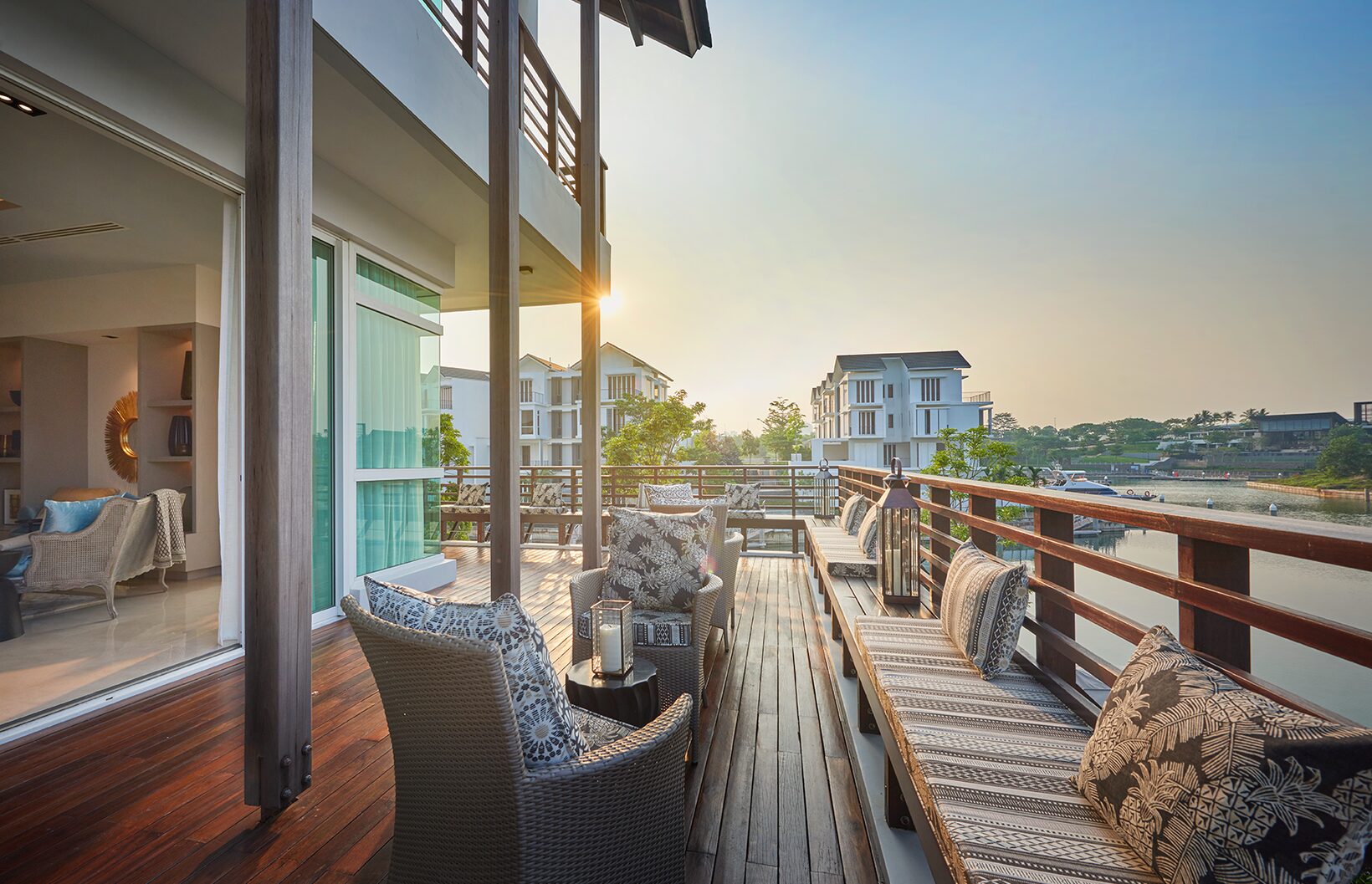Emerald Bay waterfront residences