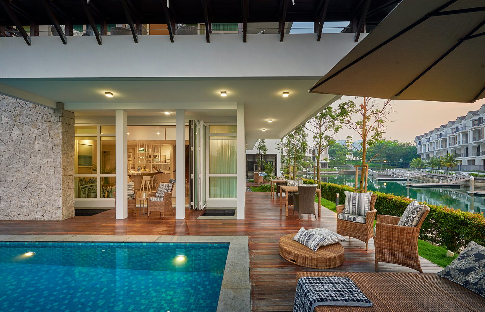 Emerald Bay waterfront residences