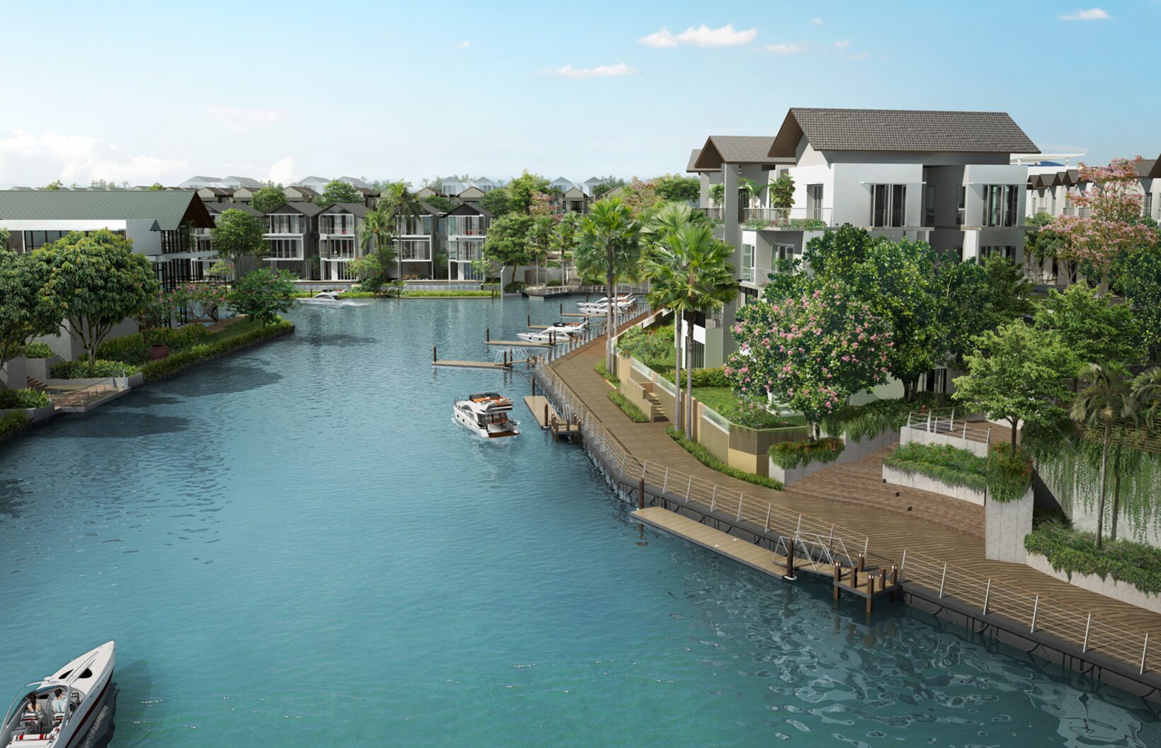 Emerald Bay waterfront residences
