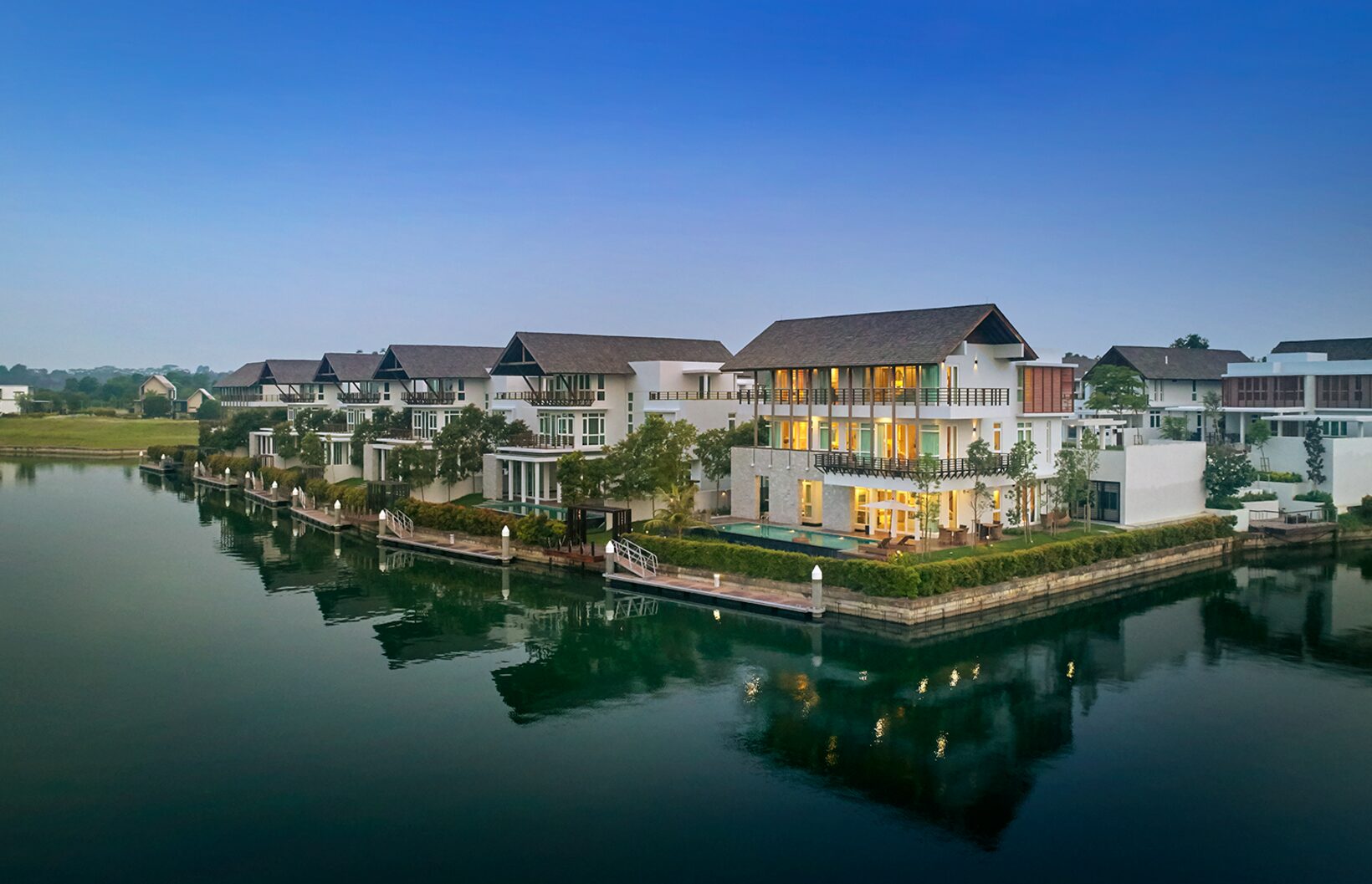 Emerald Bay waterfront residences